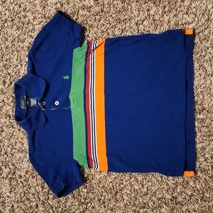 Polo by Ralph Lauren Boys Polo Shirt 6 Blue Stripe